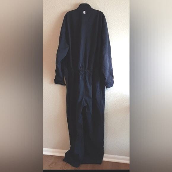 OEL Arc Flash Wear 12 CAL CM2 Navy Blue Electrician Safety Work Wear Coverall 2X - Picture 4 of 16
